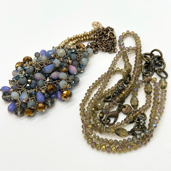 LOFT Set of Two Beaded Necklaces - Picture 2 of 2